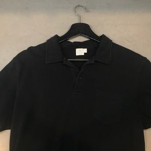 SUNSPEL COTTON POLO IN NAVY SIZE MEDIUM